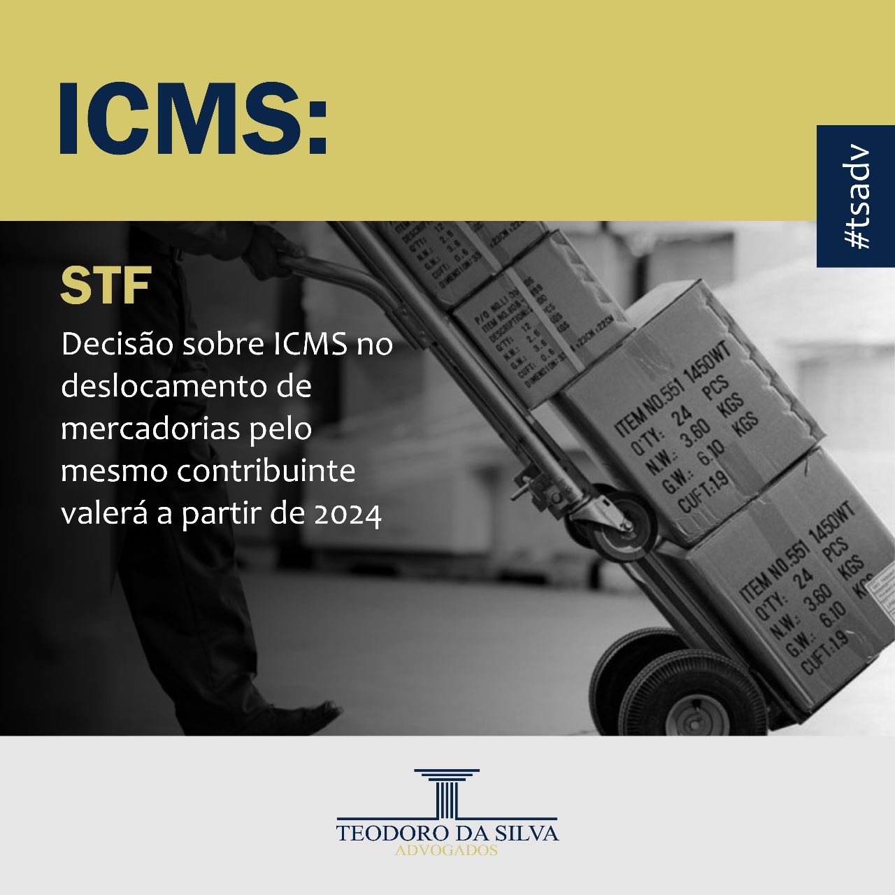 Stf Decis O Sobre Icms No Deslocamento De Mercadorias Pelo Mesmo Contribuinte Valer A Partir